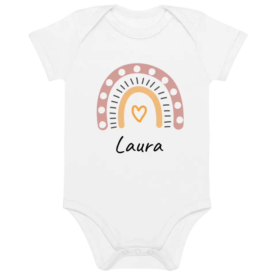 Babybody "Boho-Regenbogen"