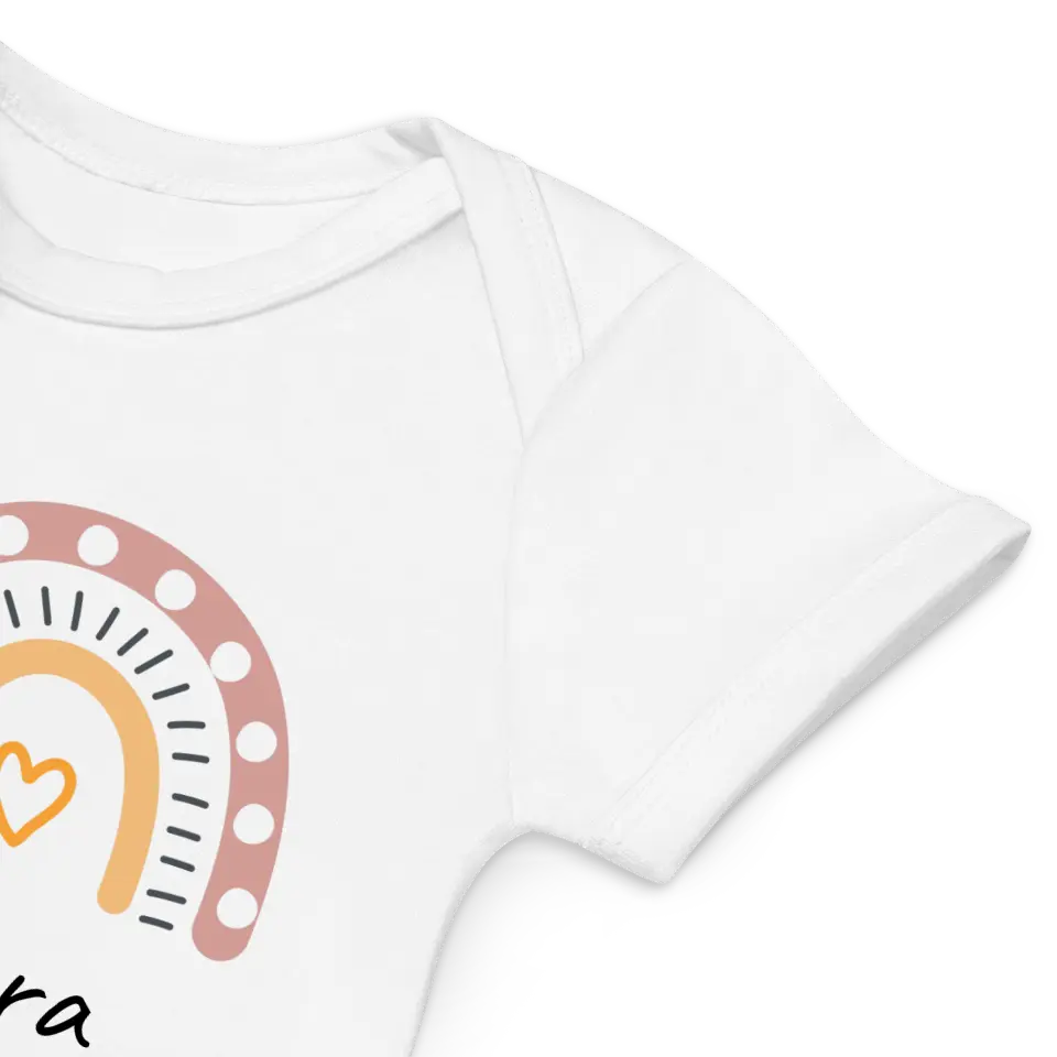 Babybody "Boho-Regenbogen"