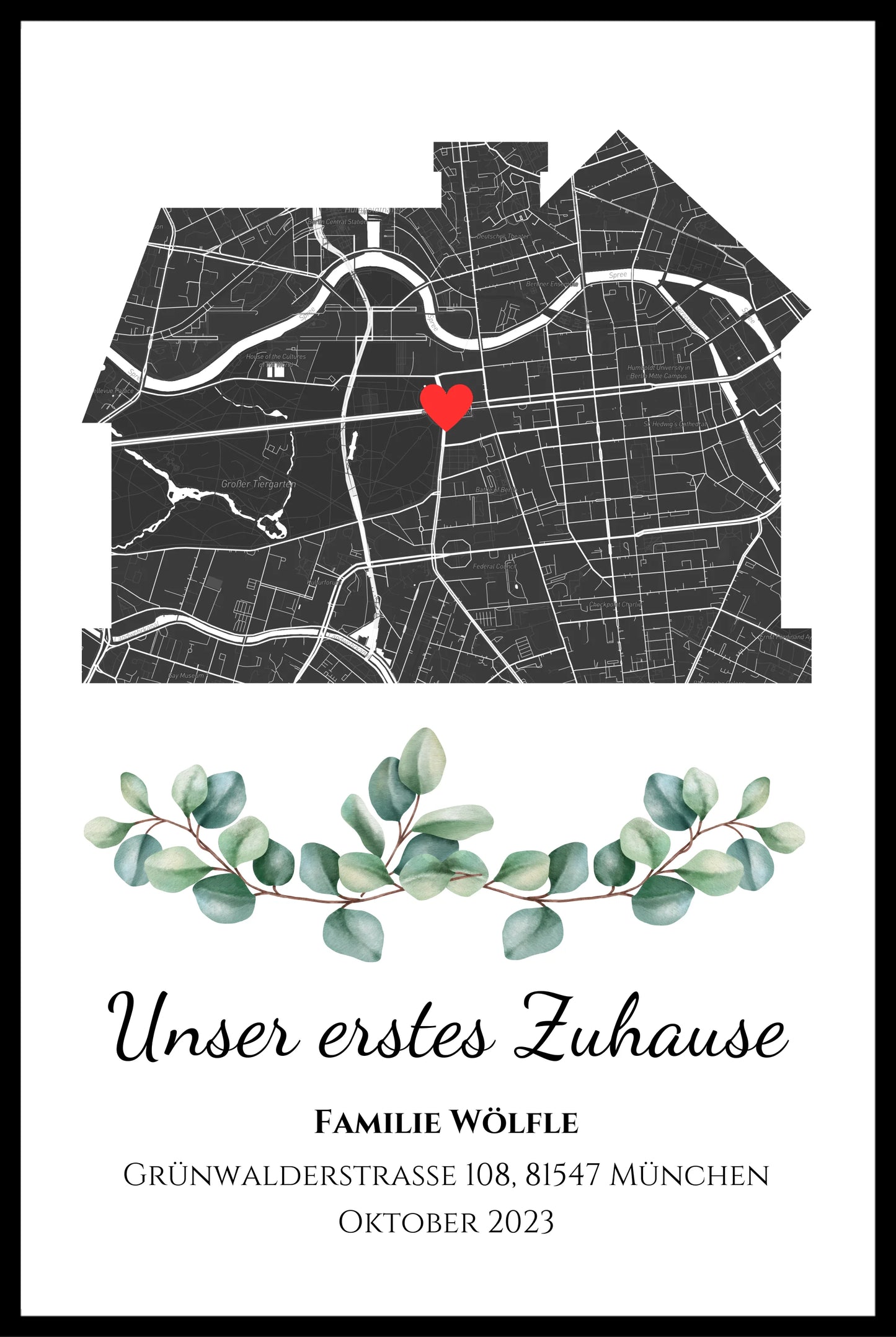 Poster "Unser erstes zu Hause"