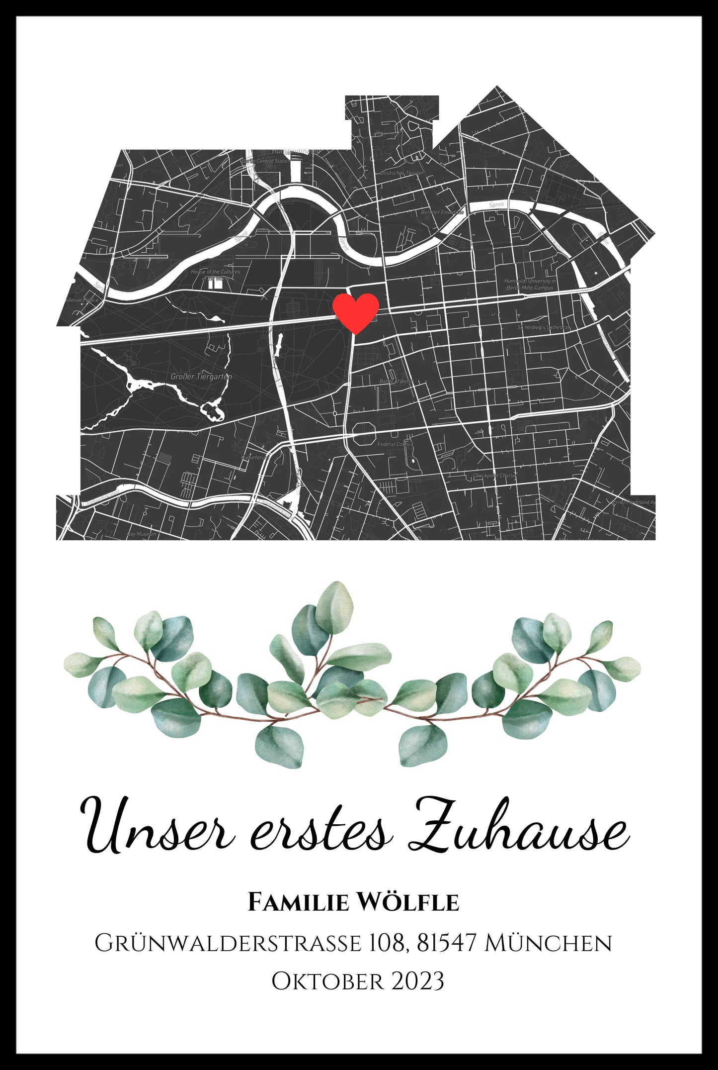Poster "Unser erstes zu Hause"