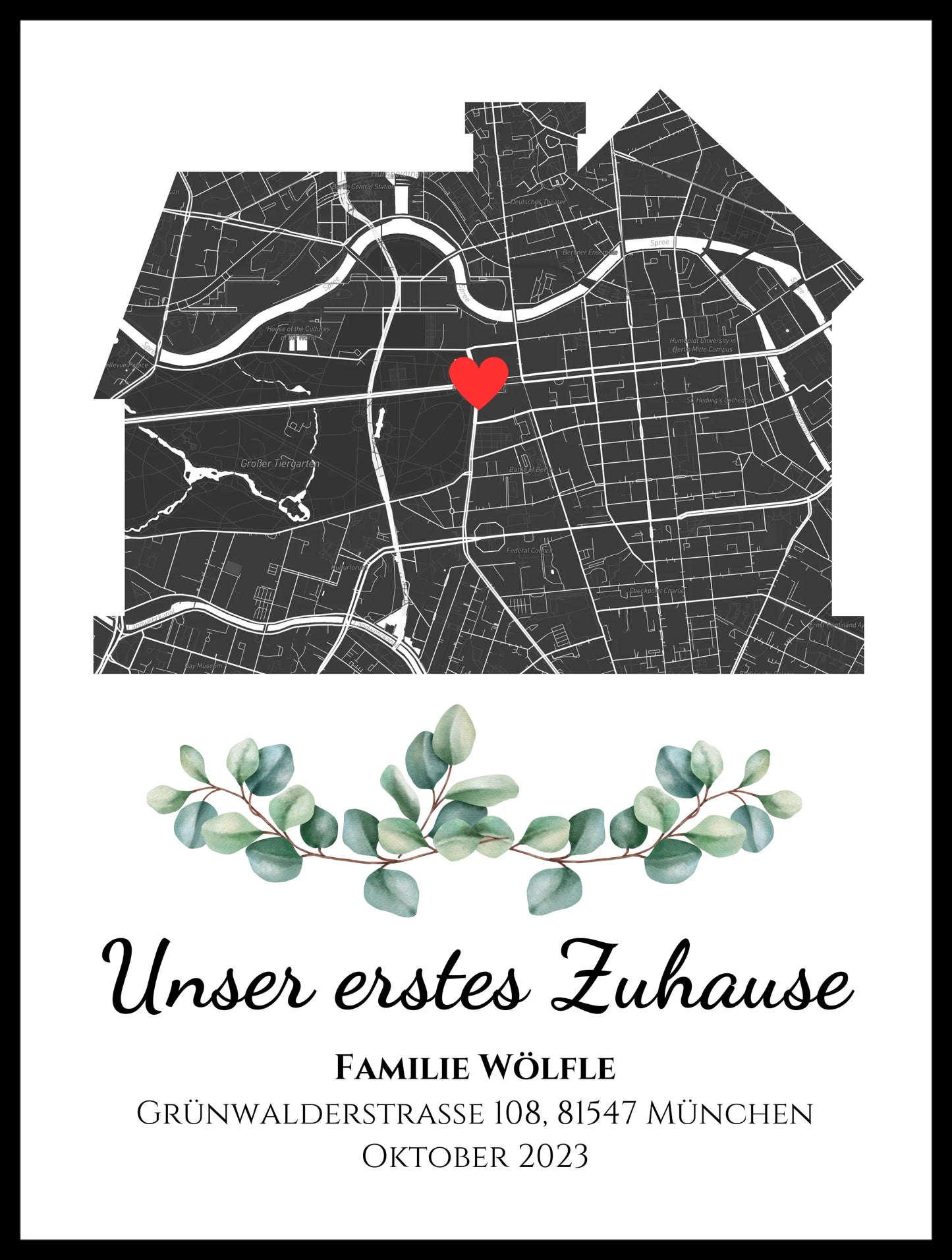 Poster "Unser erstes zu Hause"