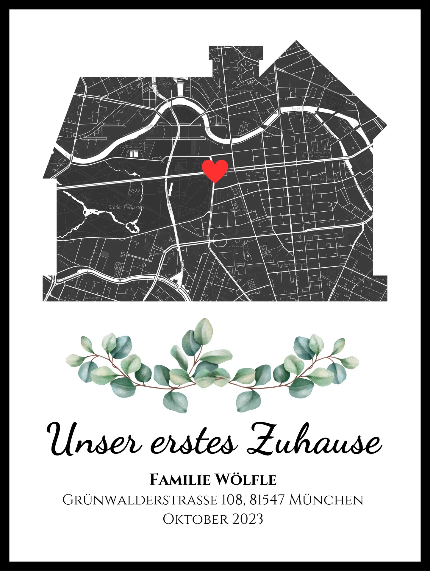Poster "Unser erstes zu Hause"