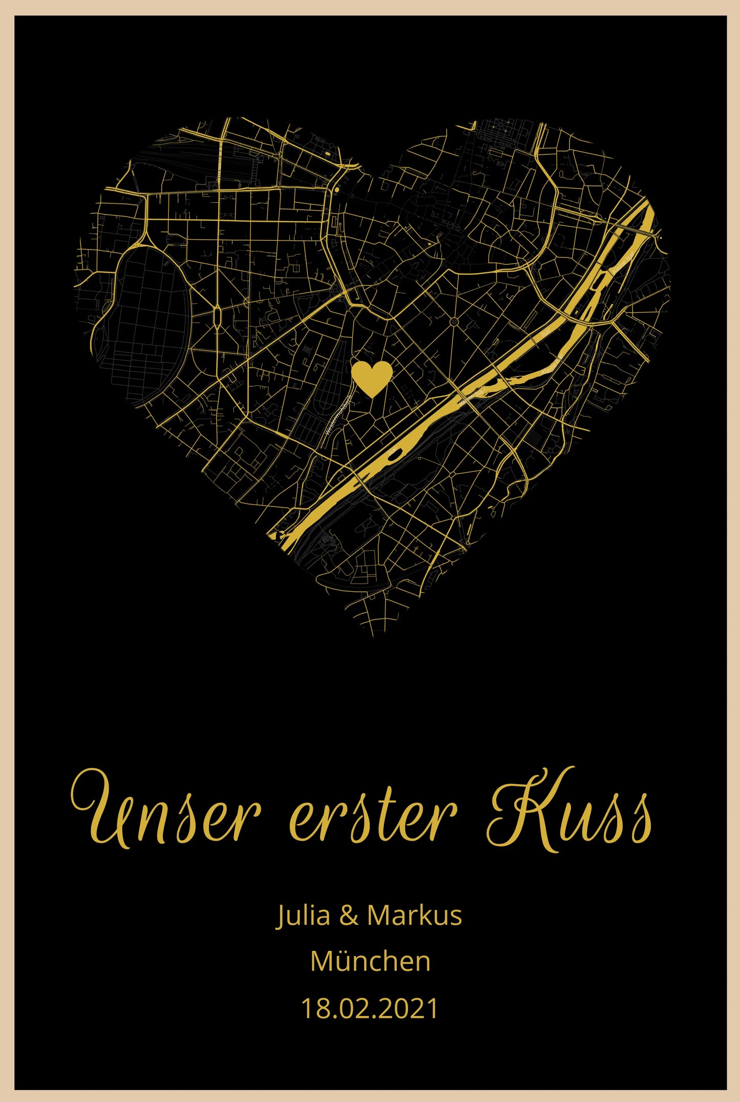 Poster "Unser erster Kuss"