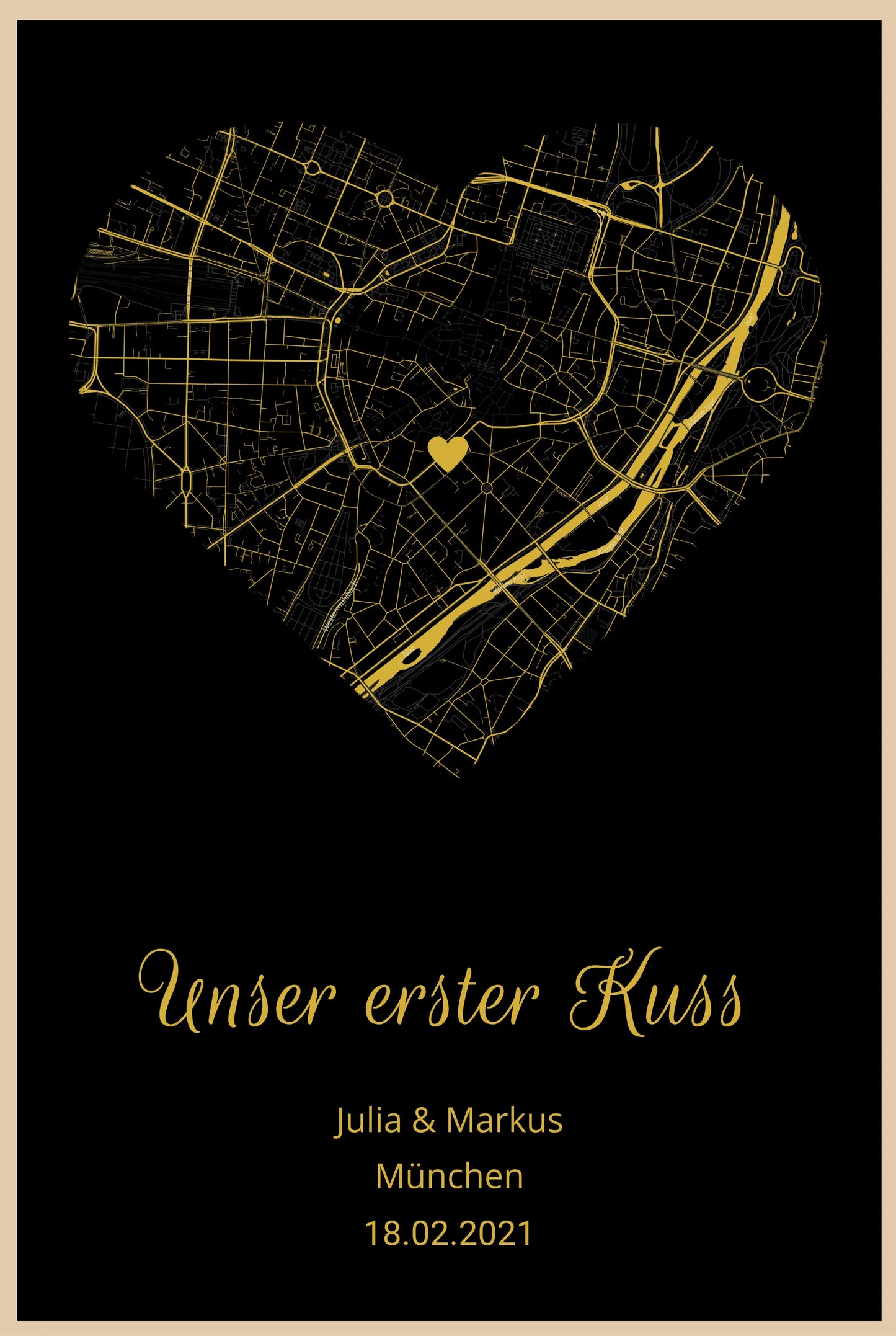 Poster "Unser erster Kuss"