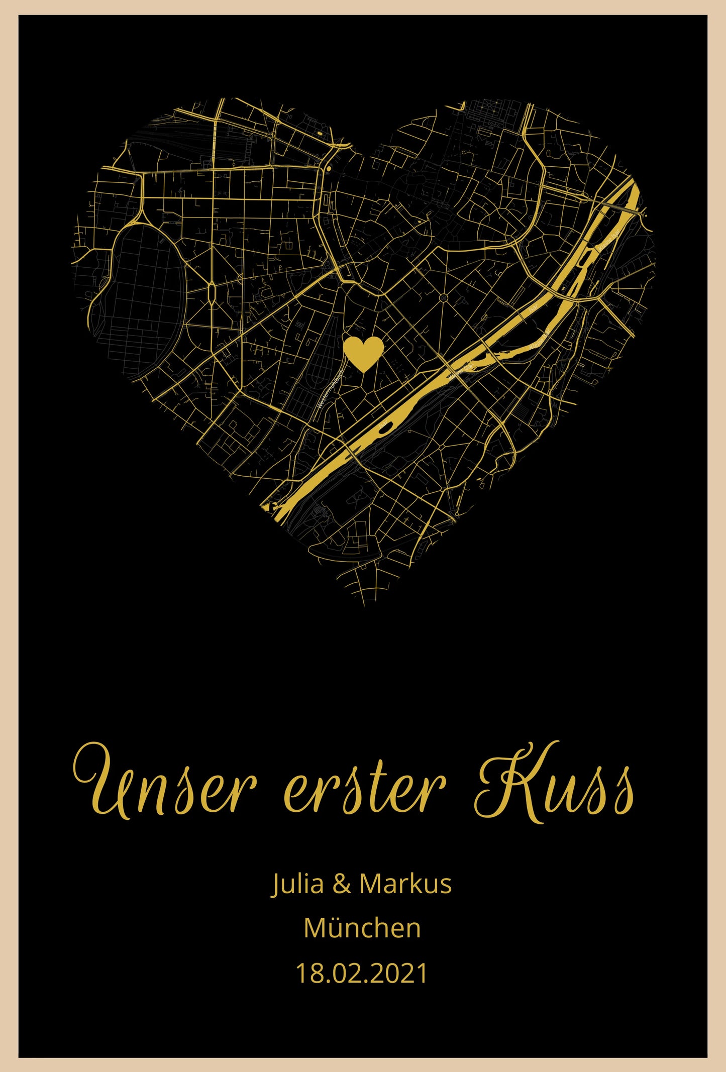 Poster "Unser erster Kuss"