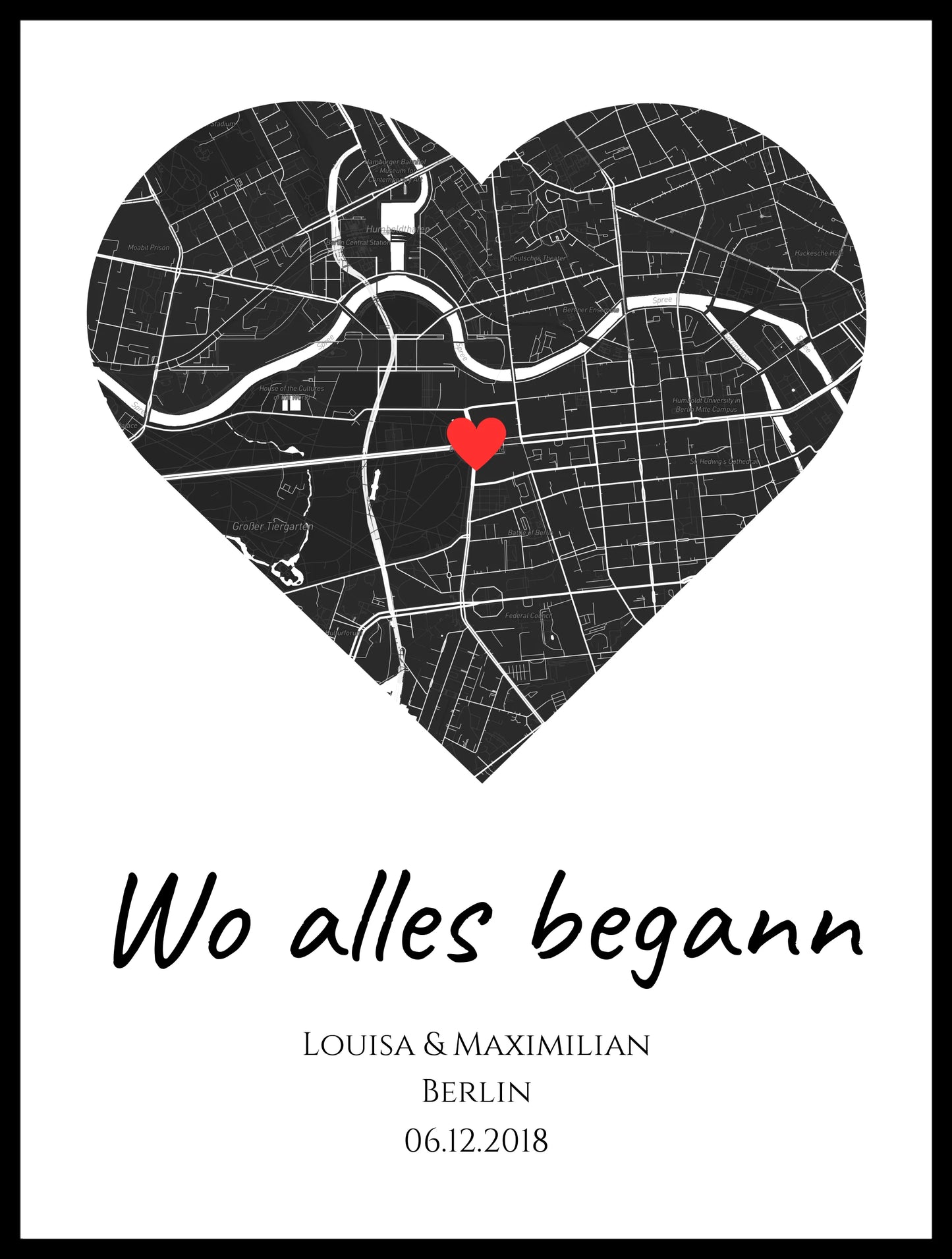Poster "Wo alles begann"
