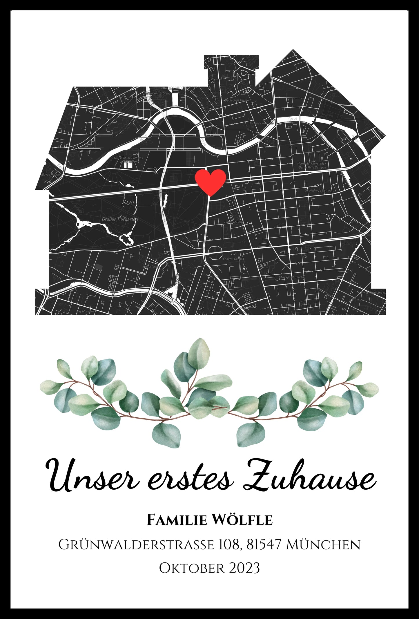 Poster "Unser erstes zu Hause"