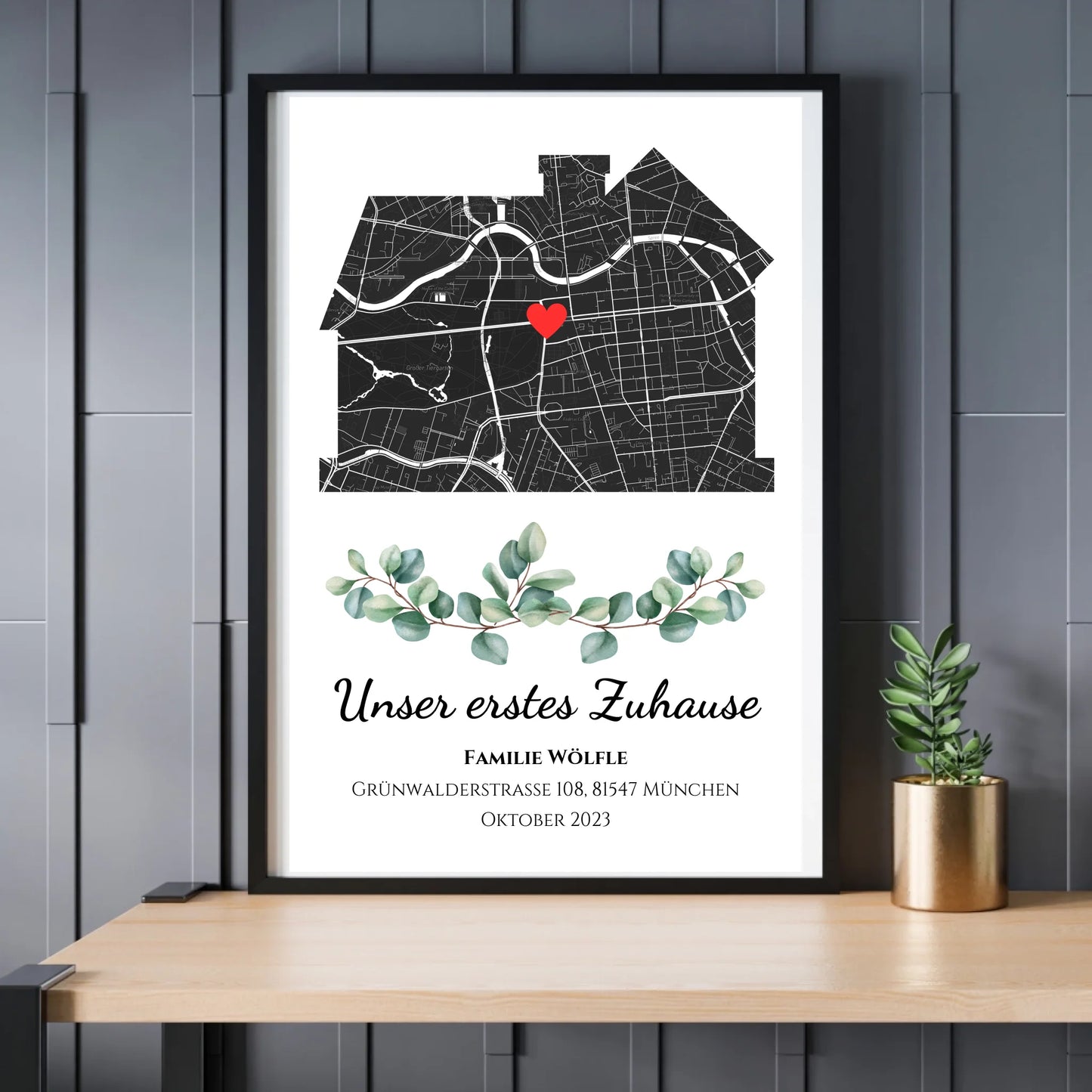 Poster "Unser erstes zu Hause"