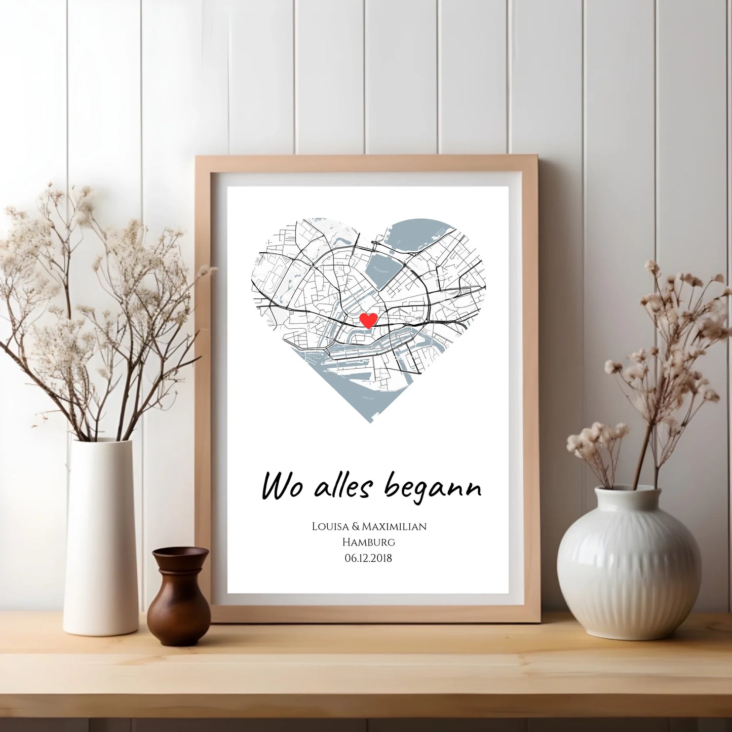 Poster "Wo alles begann" (Vintage)