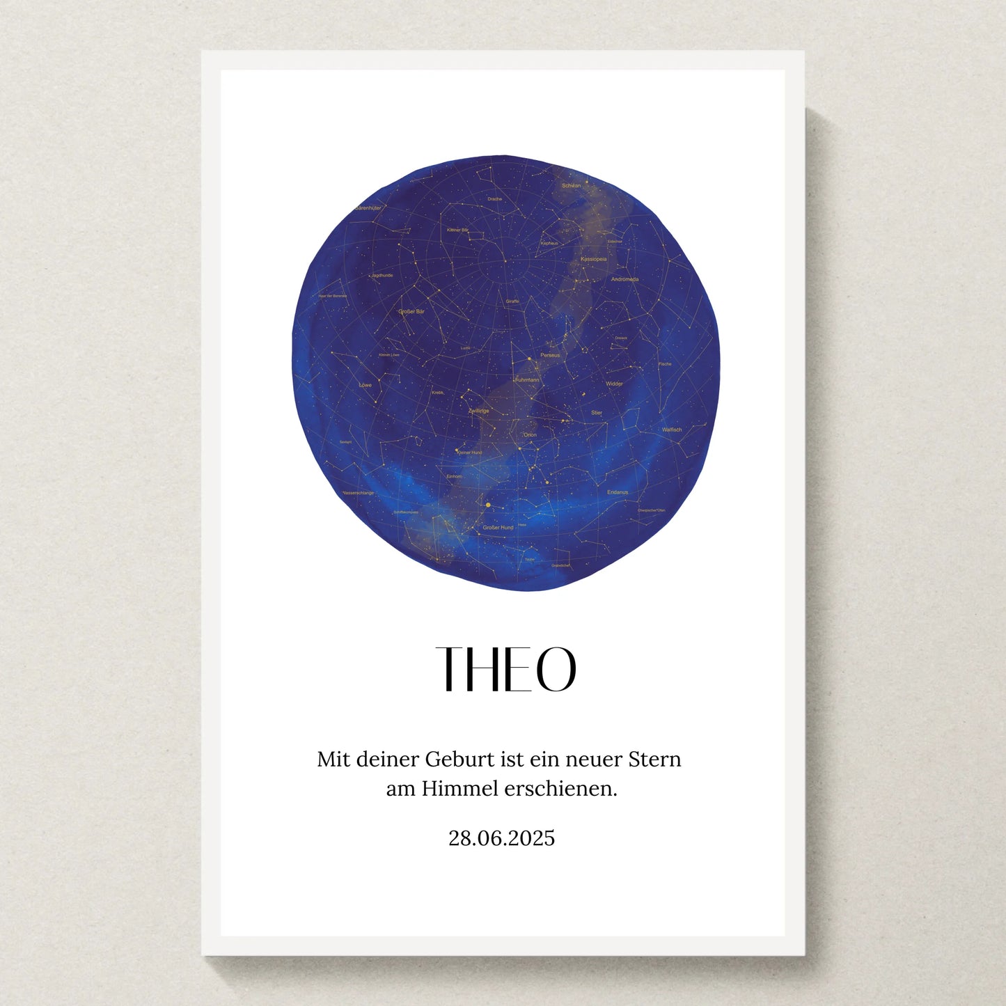 Poster 20x30 Weißer Rahmen