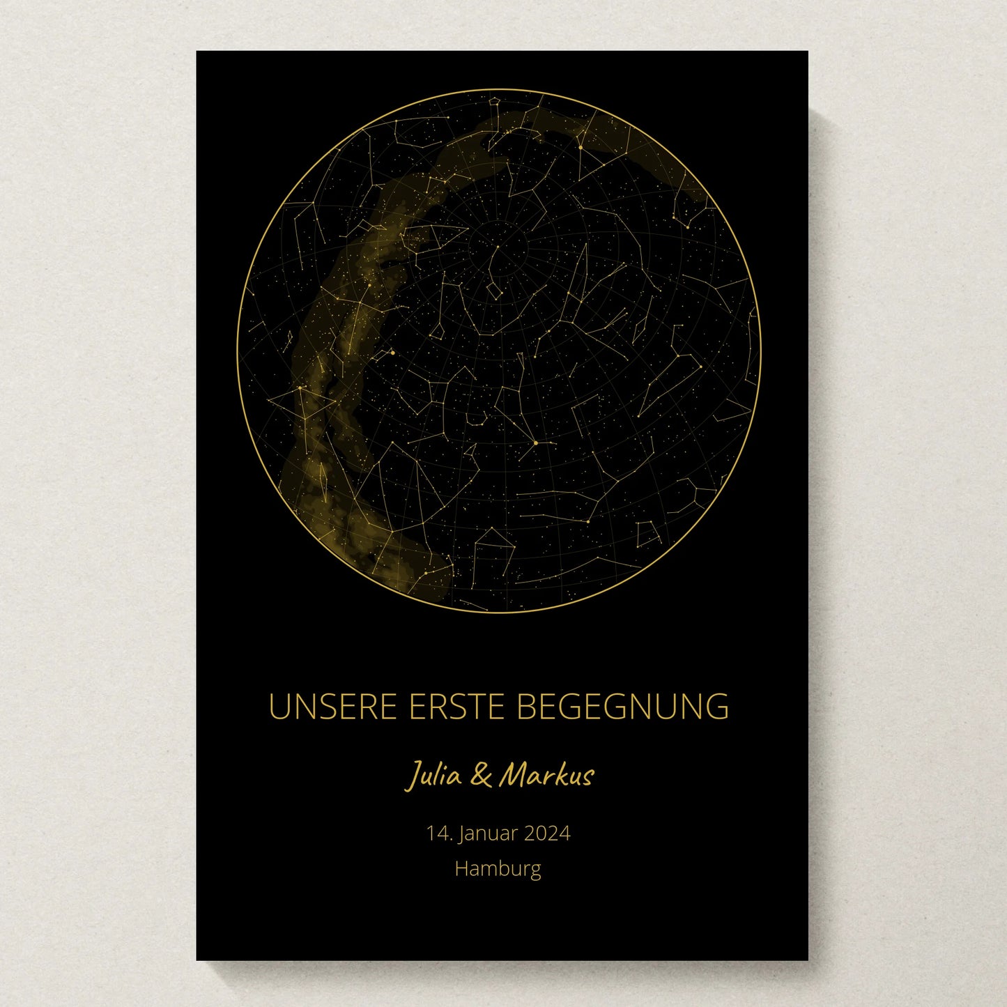 Poster 20x30 beiger Hintergrund