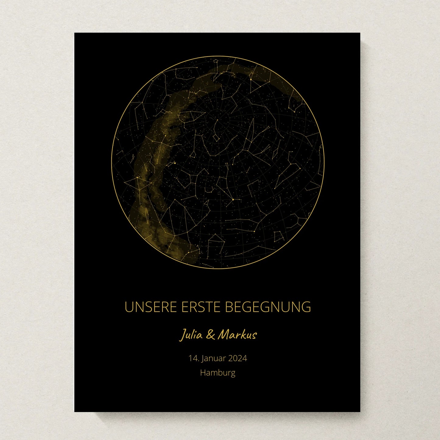 Poster 30x40 beiger Hintergrund