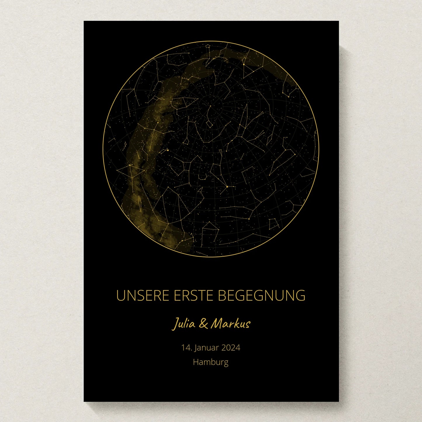 Poster 20x30 beiger Hintergrund