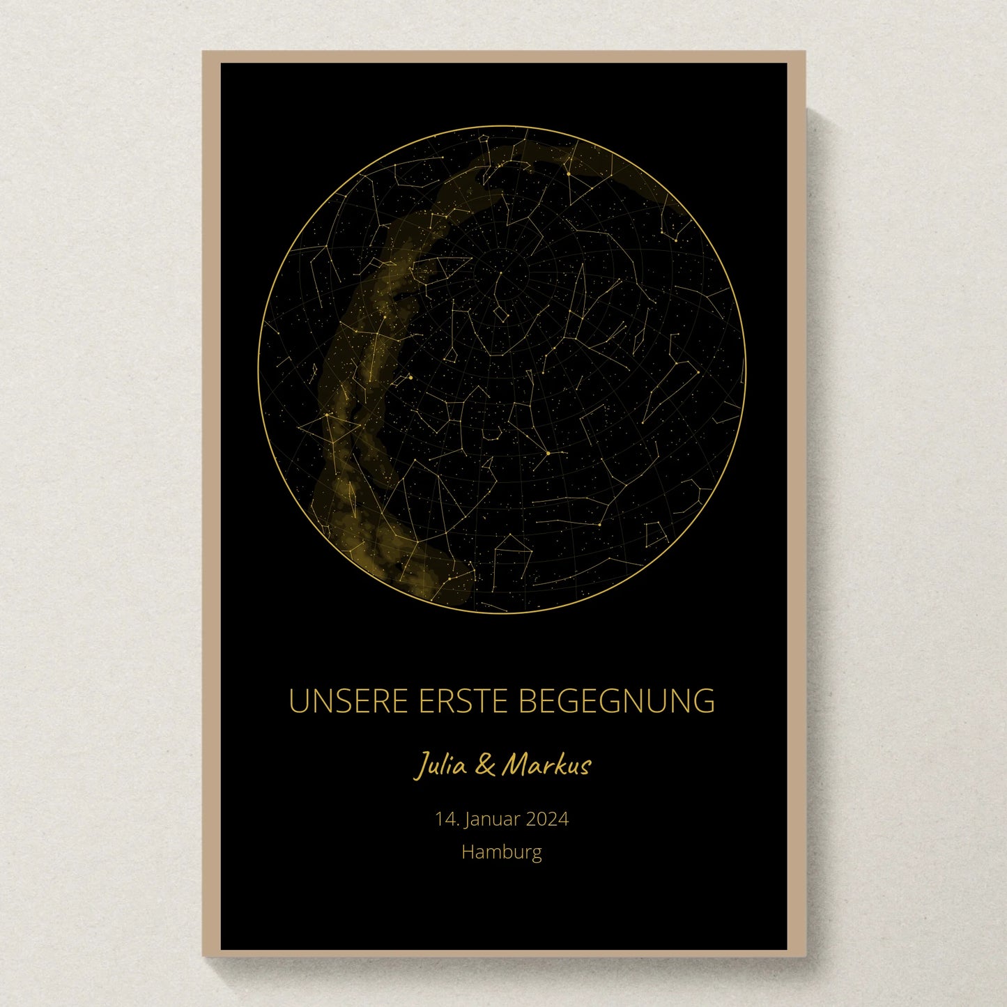 Poster 20x30 Eiche Rahmen