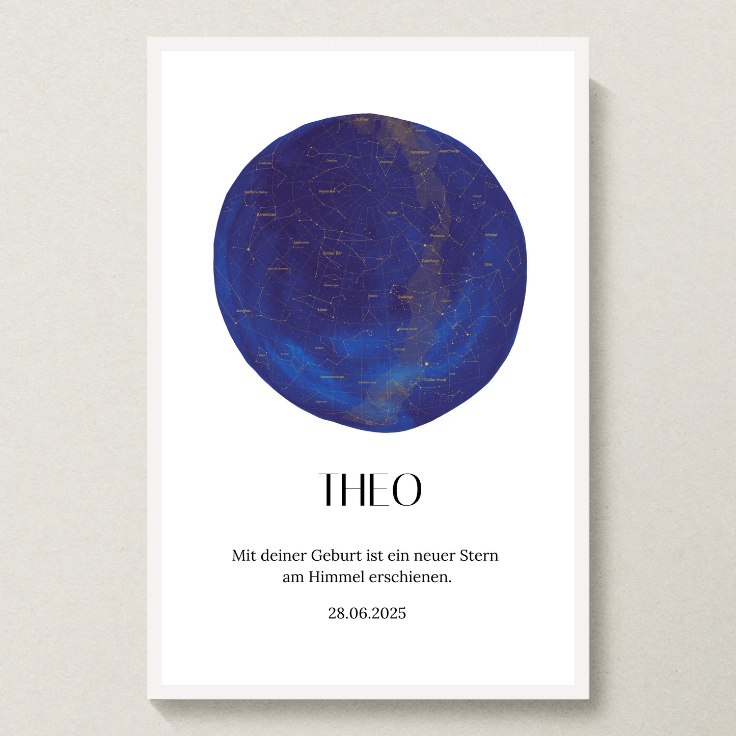 Poster 20x30 Weißer Rahmen