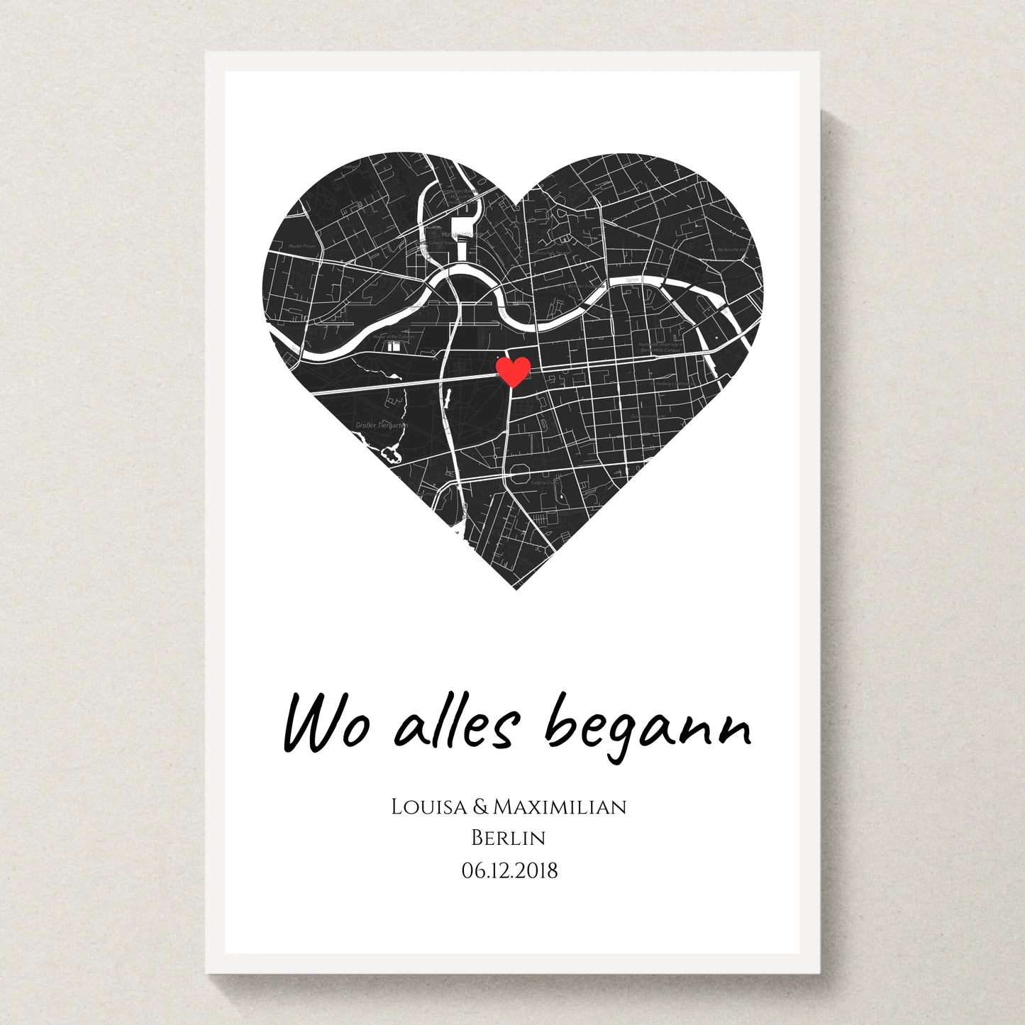 Poster 20x30 Weißer Rahmen