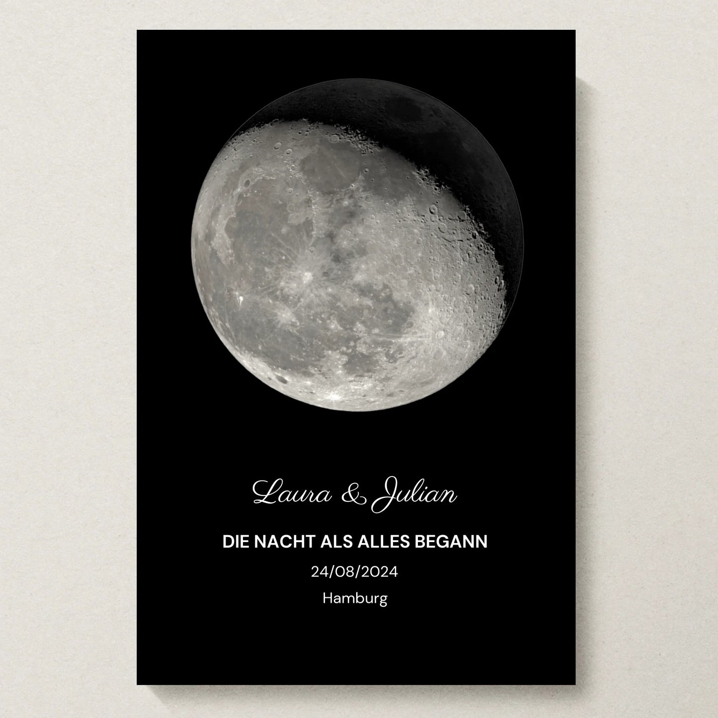 Poster 20x30 beiger Hintergrund