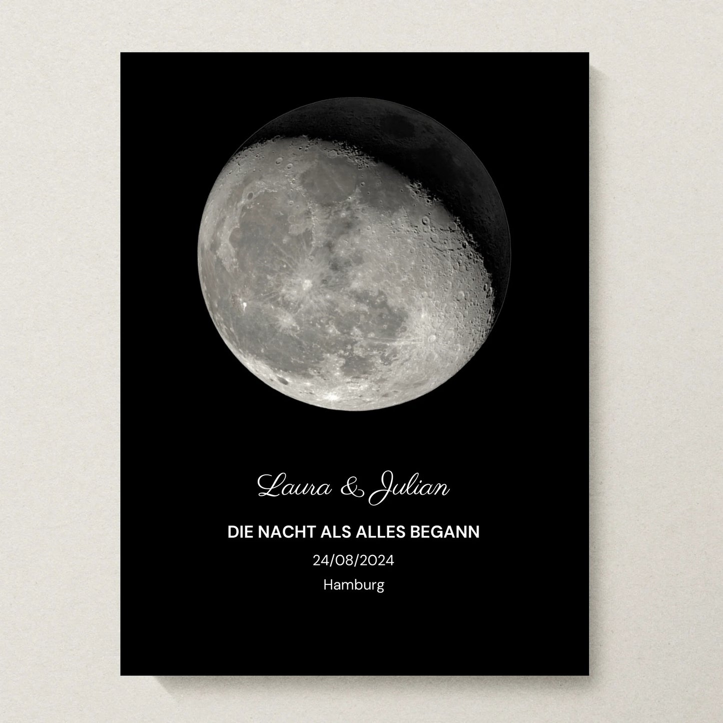 Poster 30x40 beiger Hintergrund