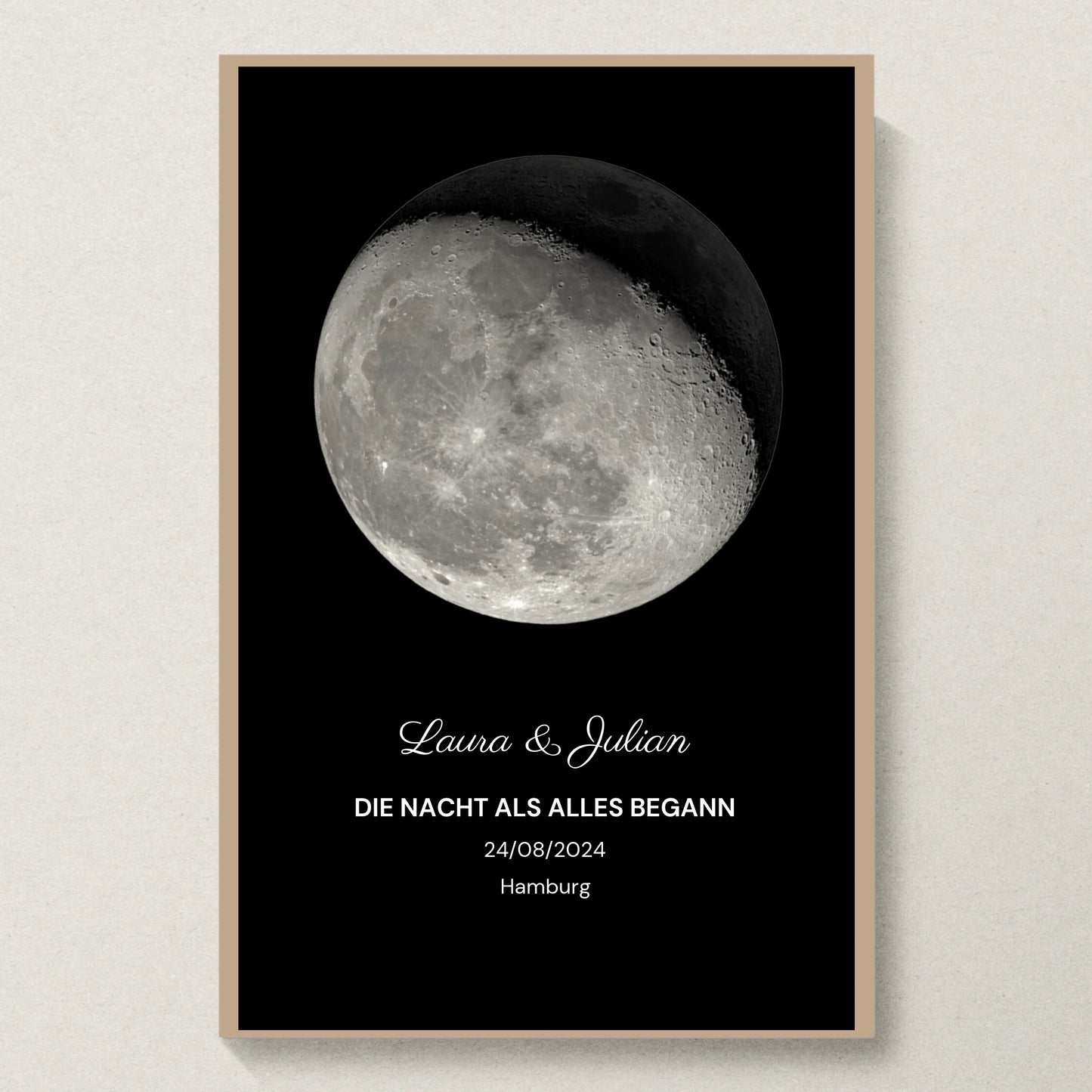 Poster 20x30 Eiche Rahmen