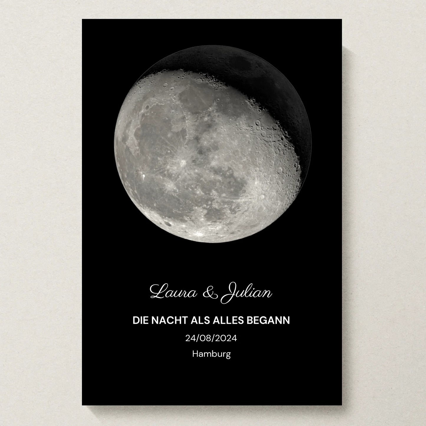 Poster 20x30 beiger Hintergrund