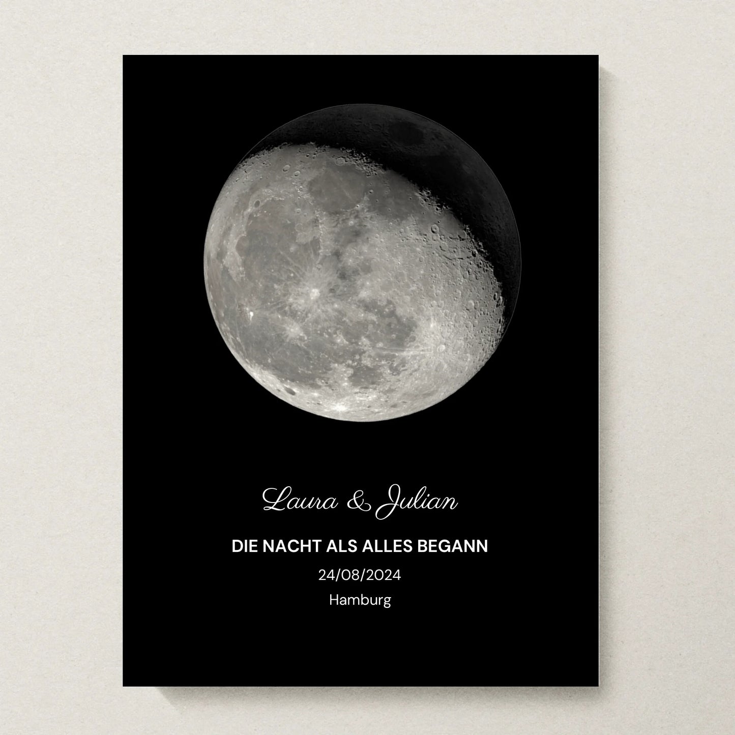 Poster 30x40 beiger Hintergrund