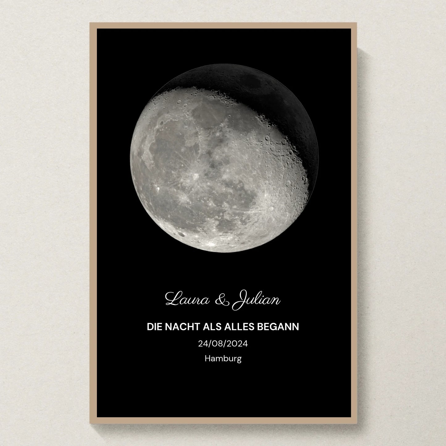 Poster 20x30 Eiche Rahmen
