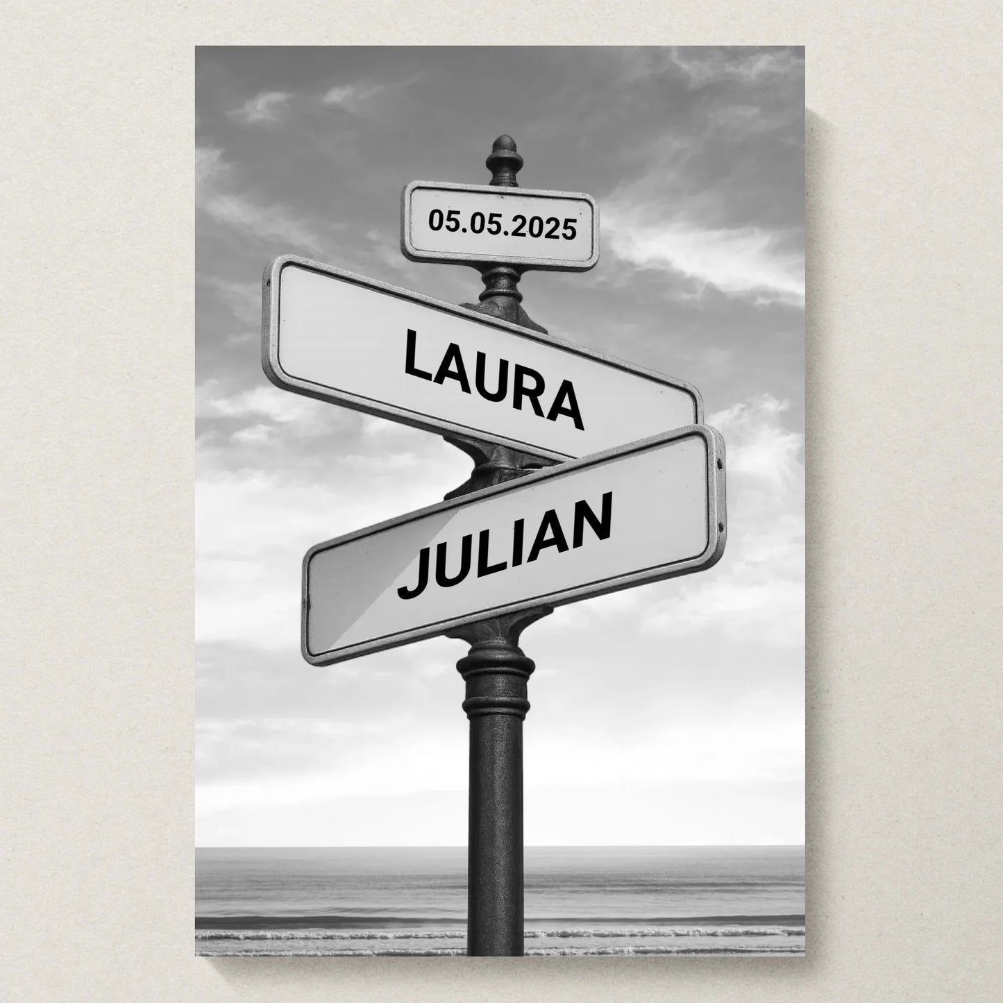 Poster 20x30 beiger Hintergrund