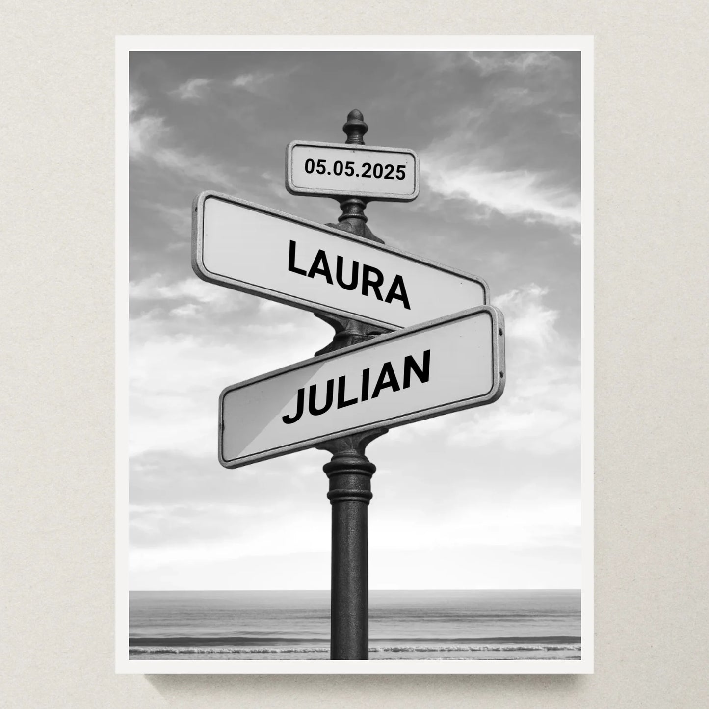 Poster 30x40 Weißer Rahmen