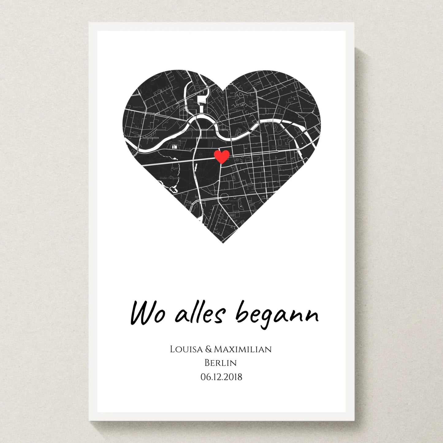 Poster 20x30 Weißer Rahmen
