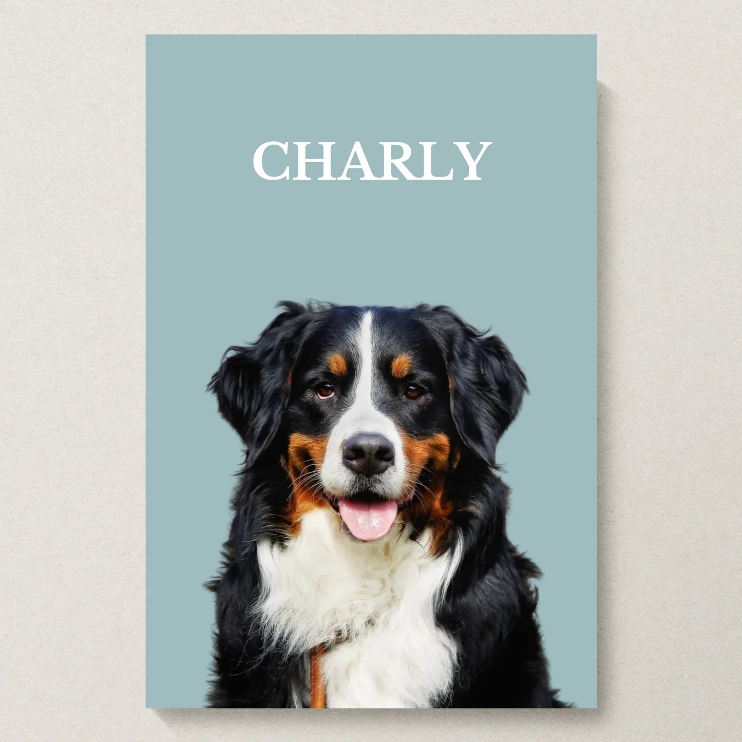 Poster 20x30 beiger Hintergrund