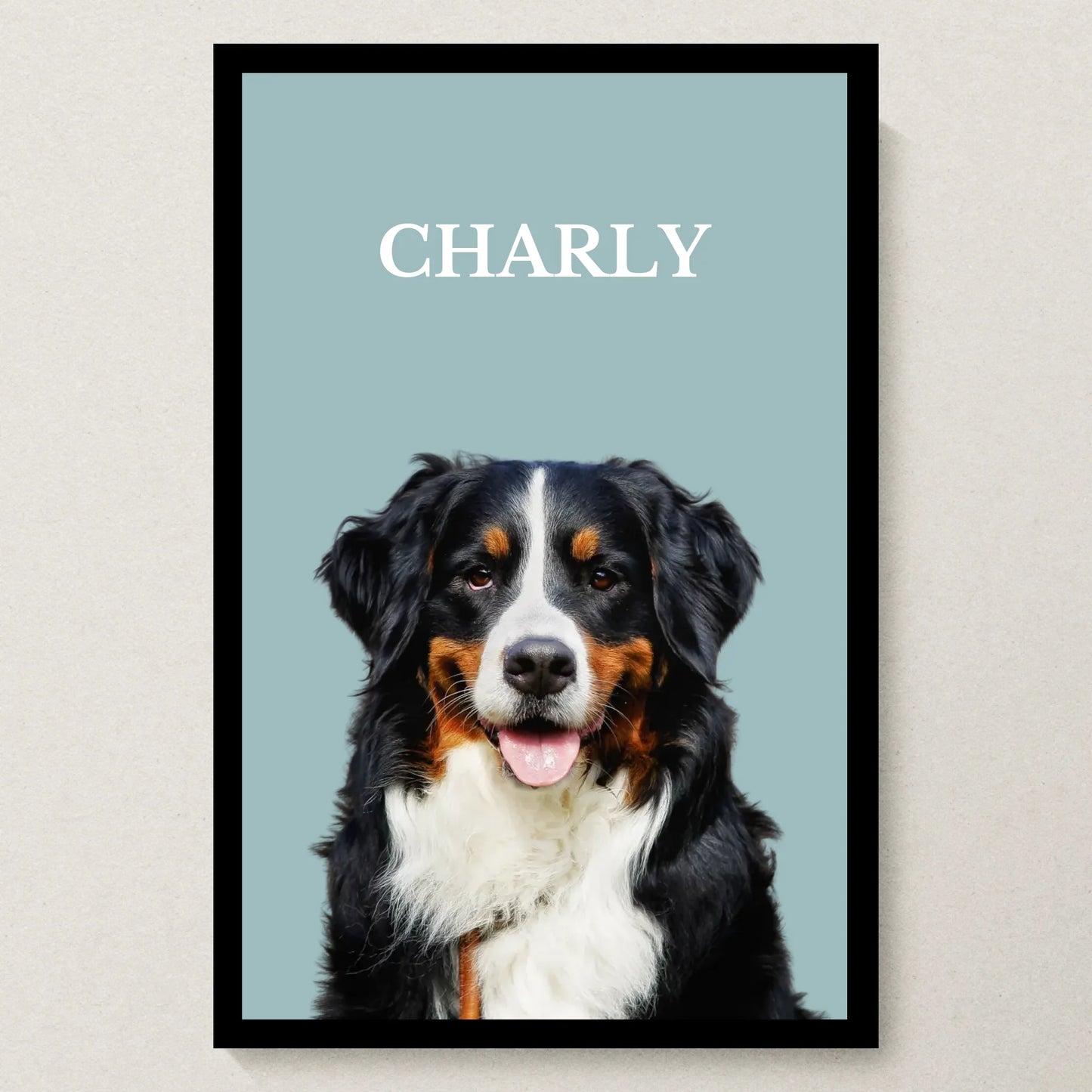 Poster 20x30 schwarzer Rahmen