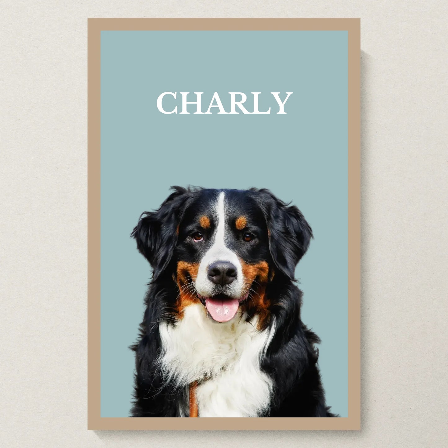 Poster 20x30 Eiche Rahmen