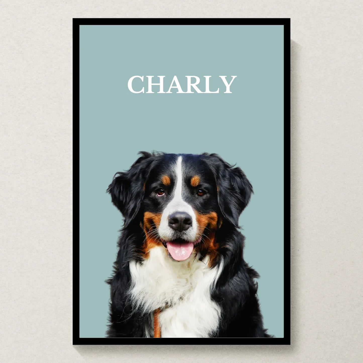 Poster 20x30 schwarzer Rahmen