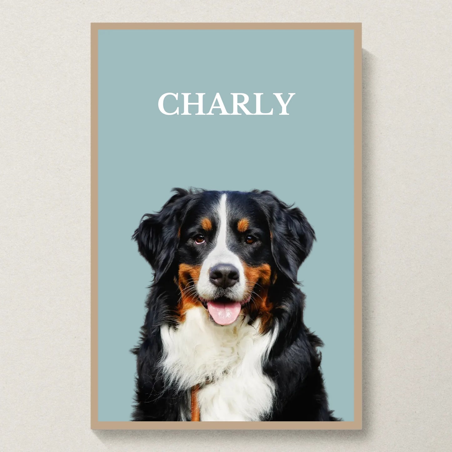 Poster 20x30 Eiche Rahmen