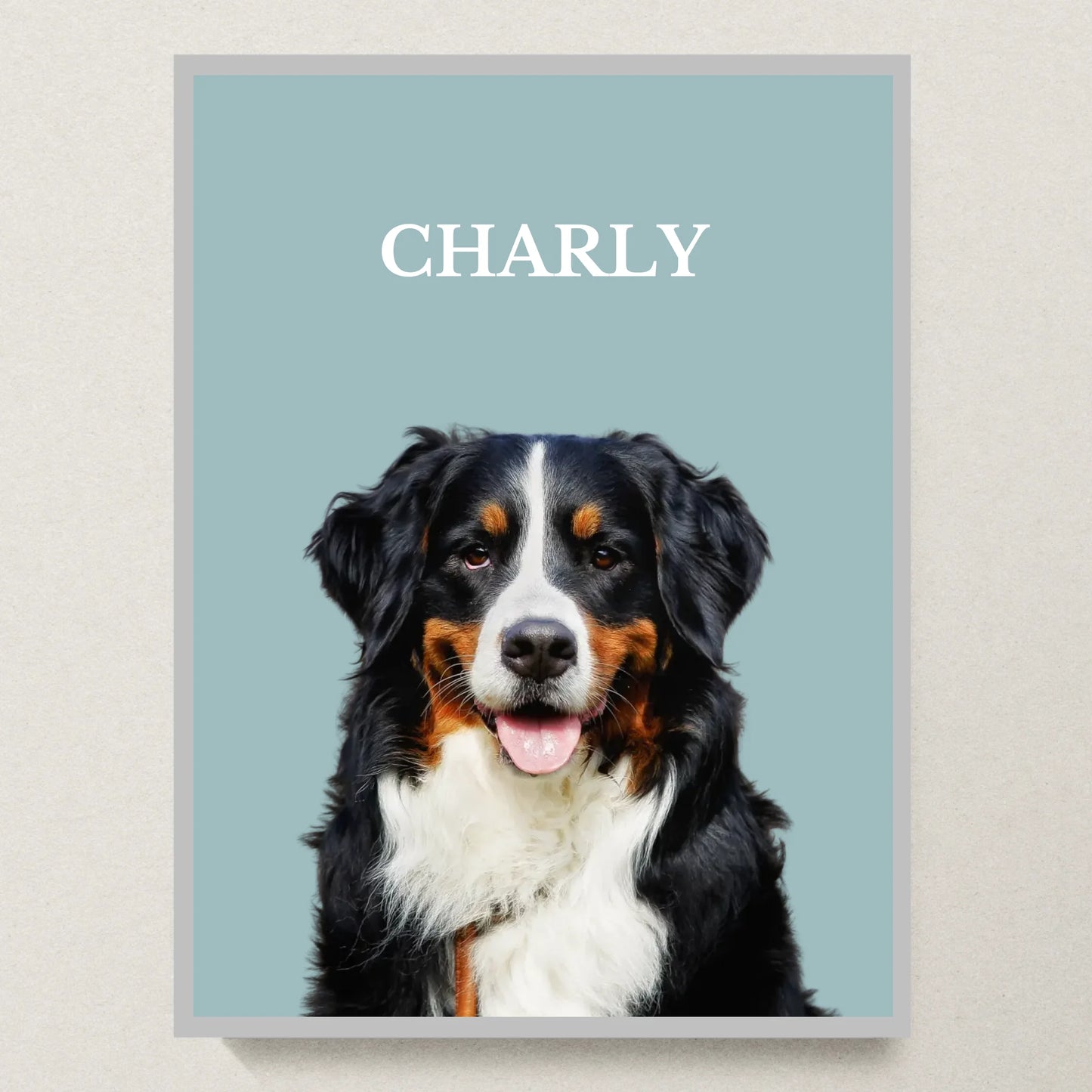 Poster 30x40 Silber Rahmen