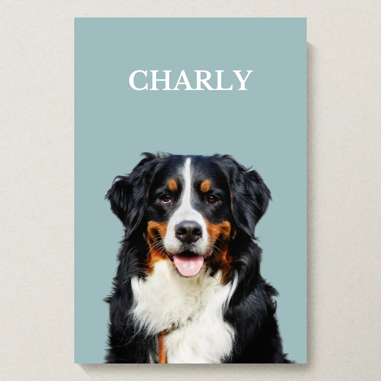 Poster 20x30 beiger Hintergrund