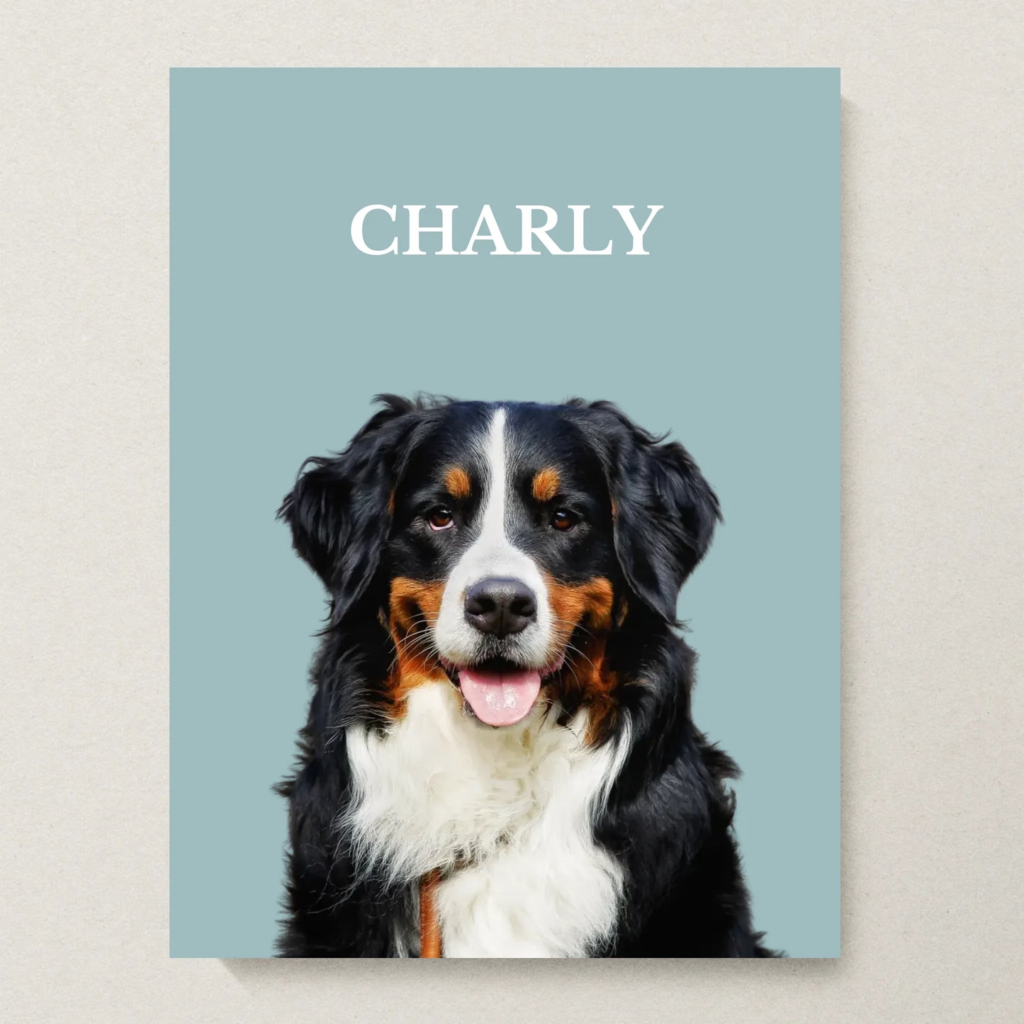 Poster 30x40 beiger Hintergrund