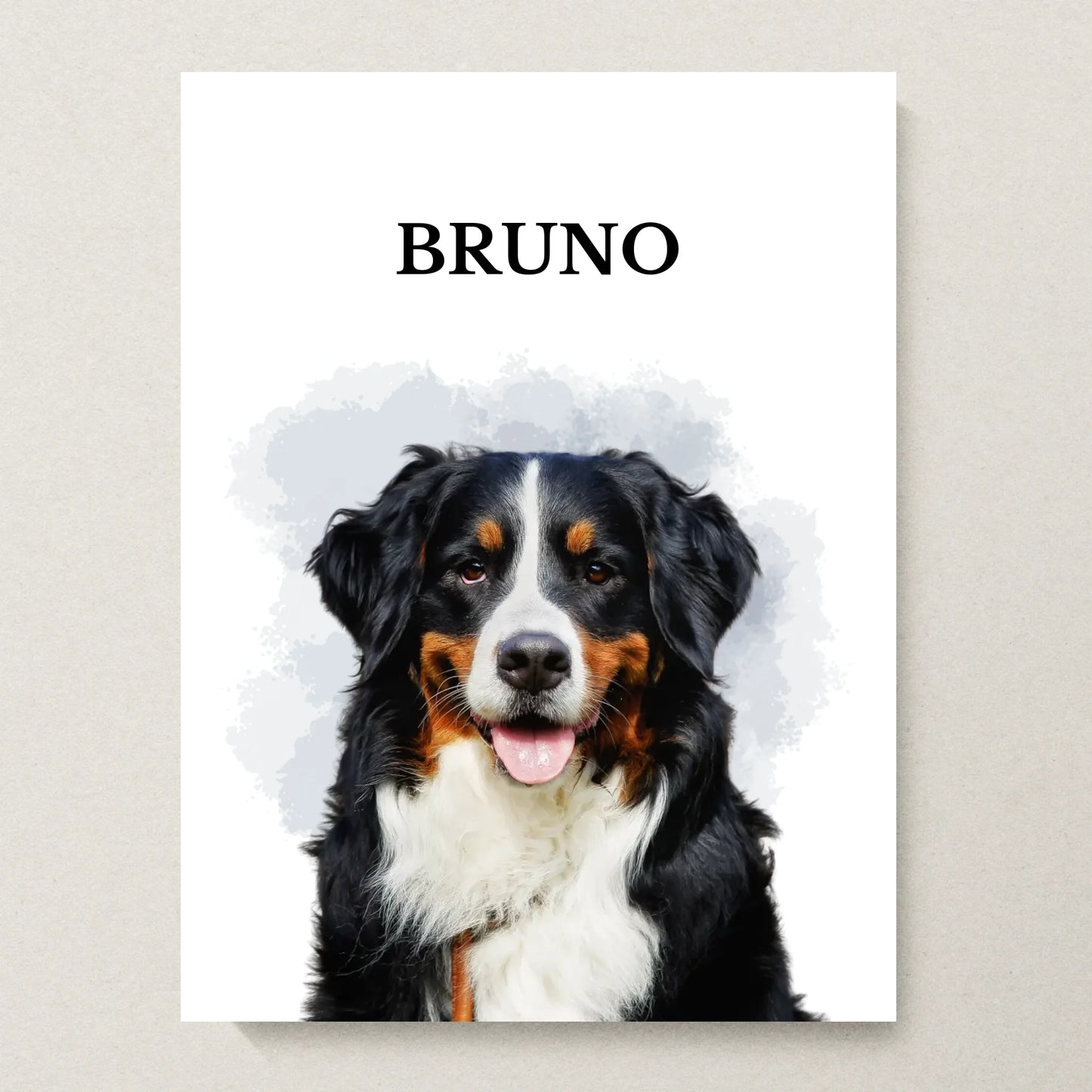 Poster 30x40 beiger Hintergrund