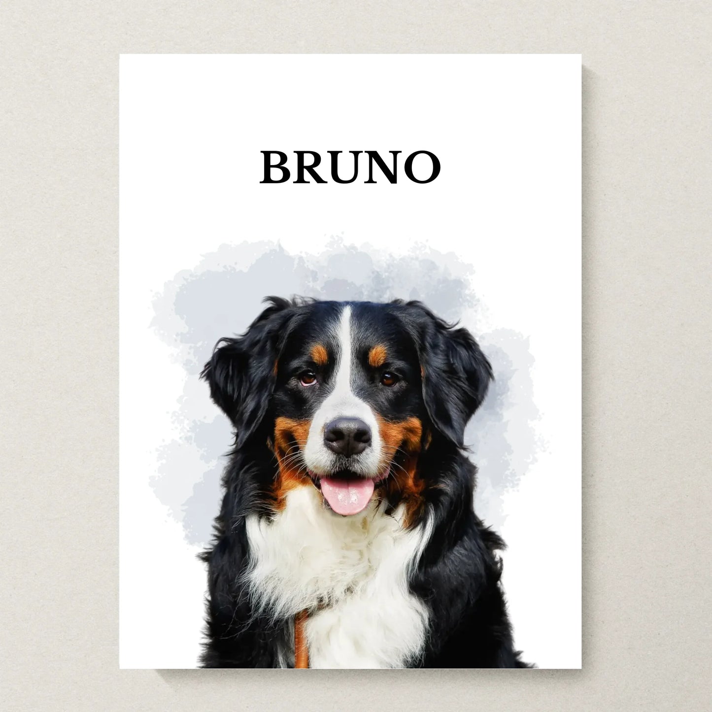 Poster 30x40 beiger Hintergrund