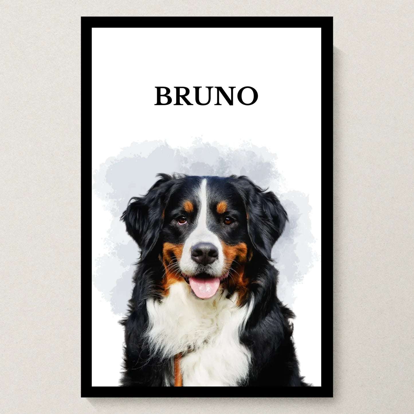 Poster 20x30 schwarzer Rahmen