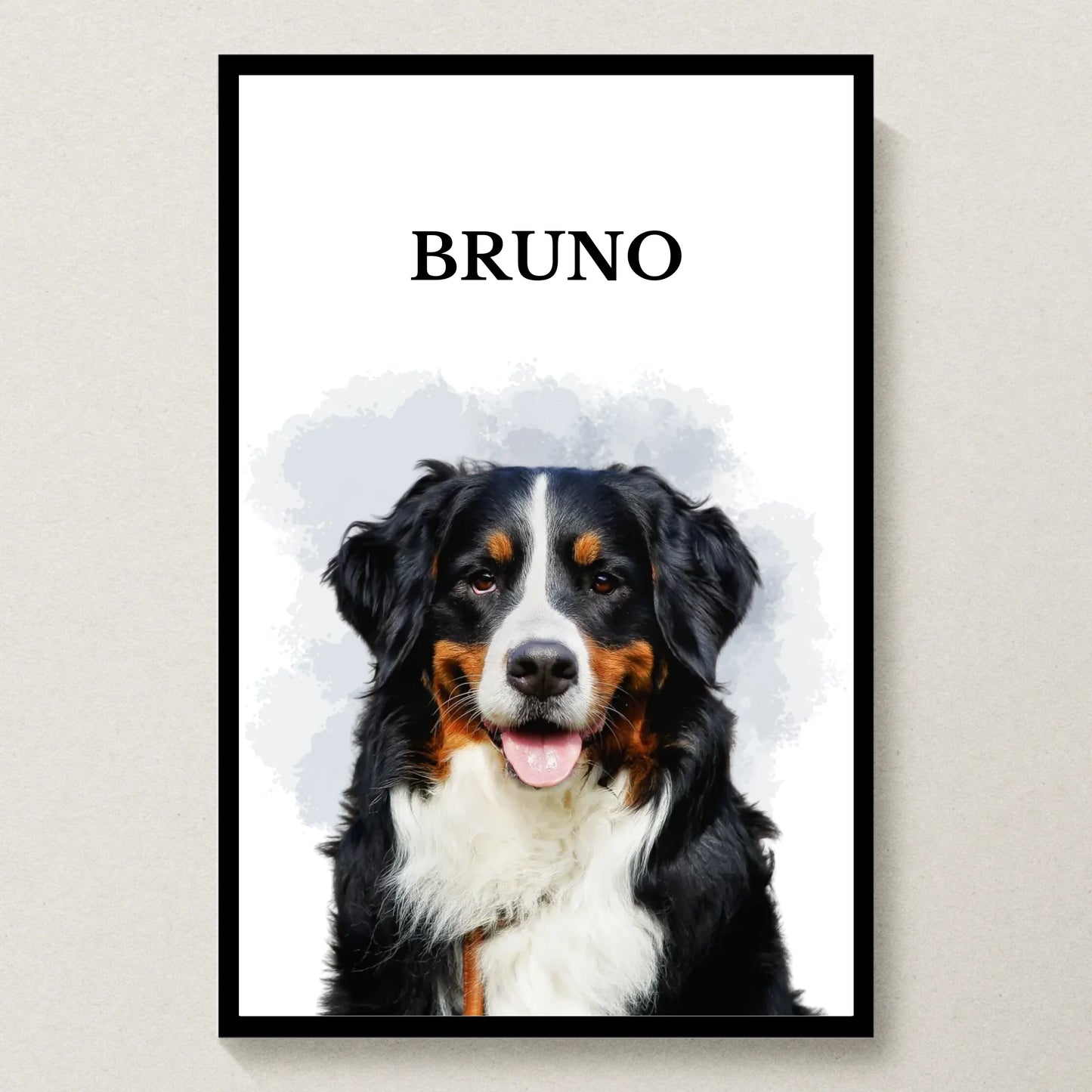 Poster 20x30 schwarzer Rahmen