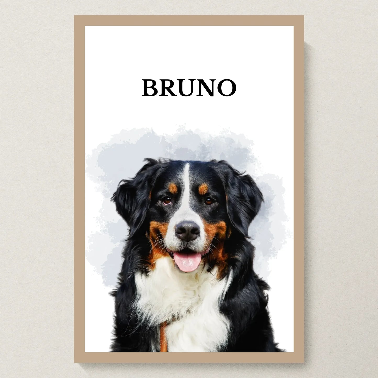 Poster 20x30 Eiche Rahmen