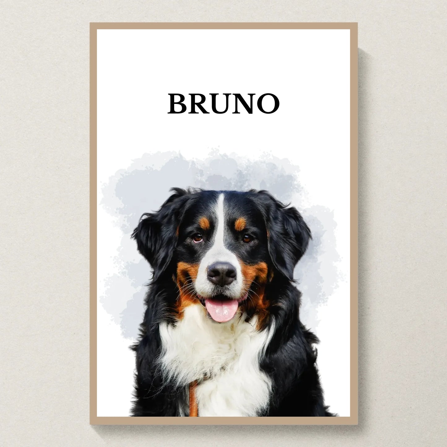 Poster 20x30 Eiche Rahmen
