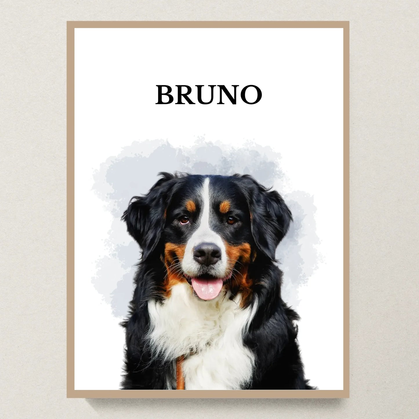 Poster 30x40 Eiche Rahmen