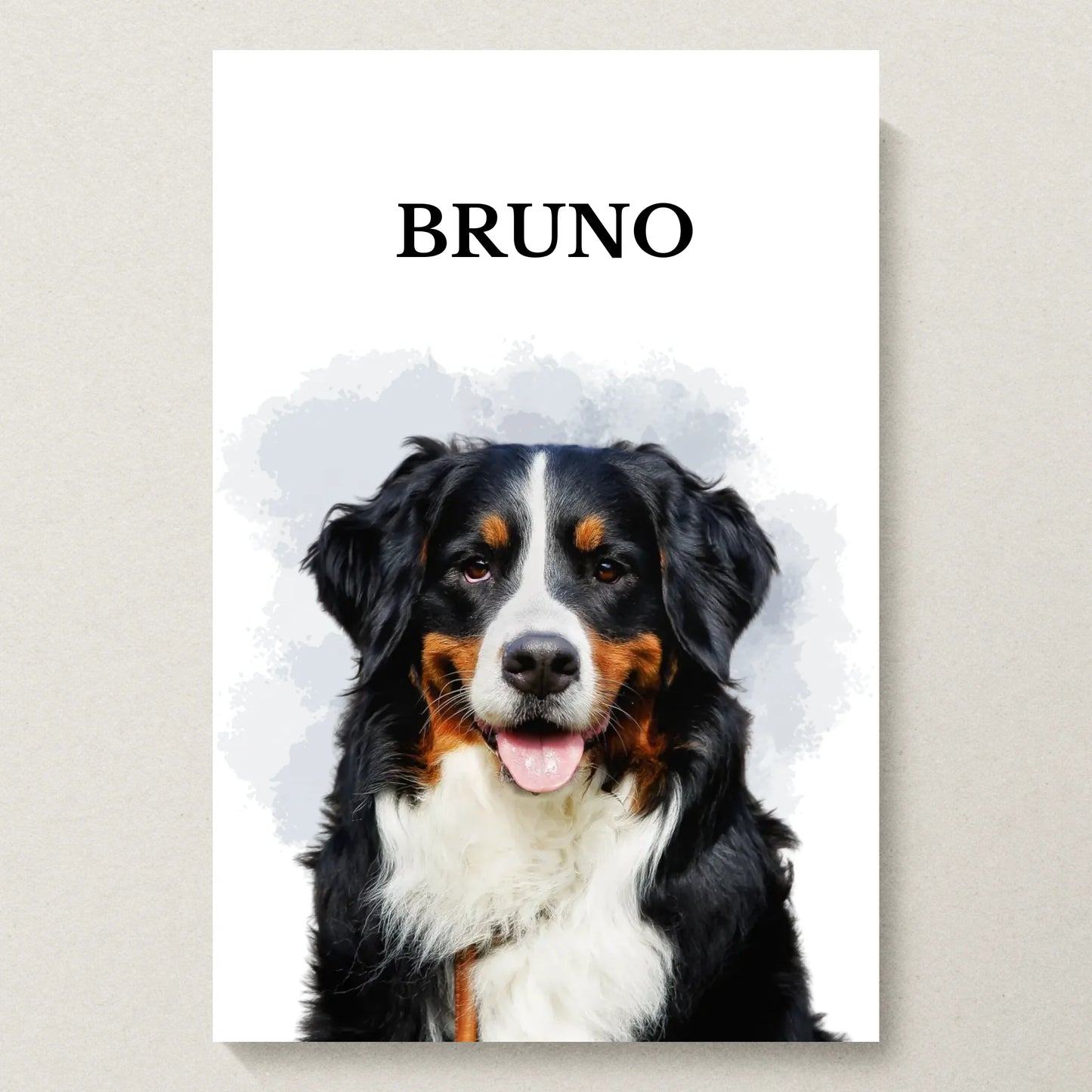 Poster 20x30 beiger Hintergrund