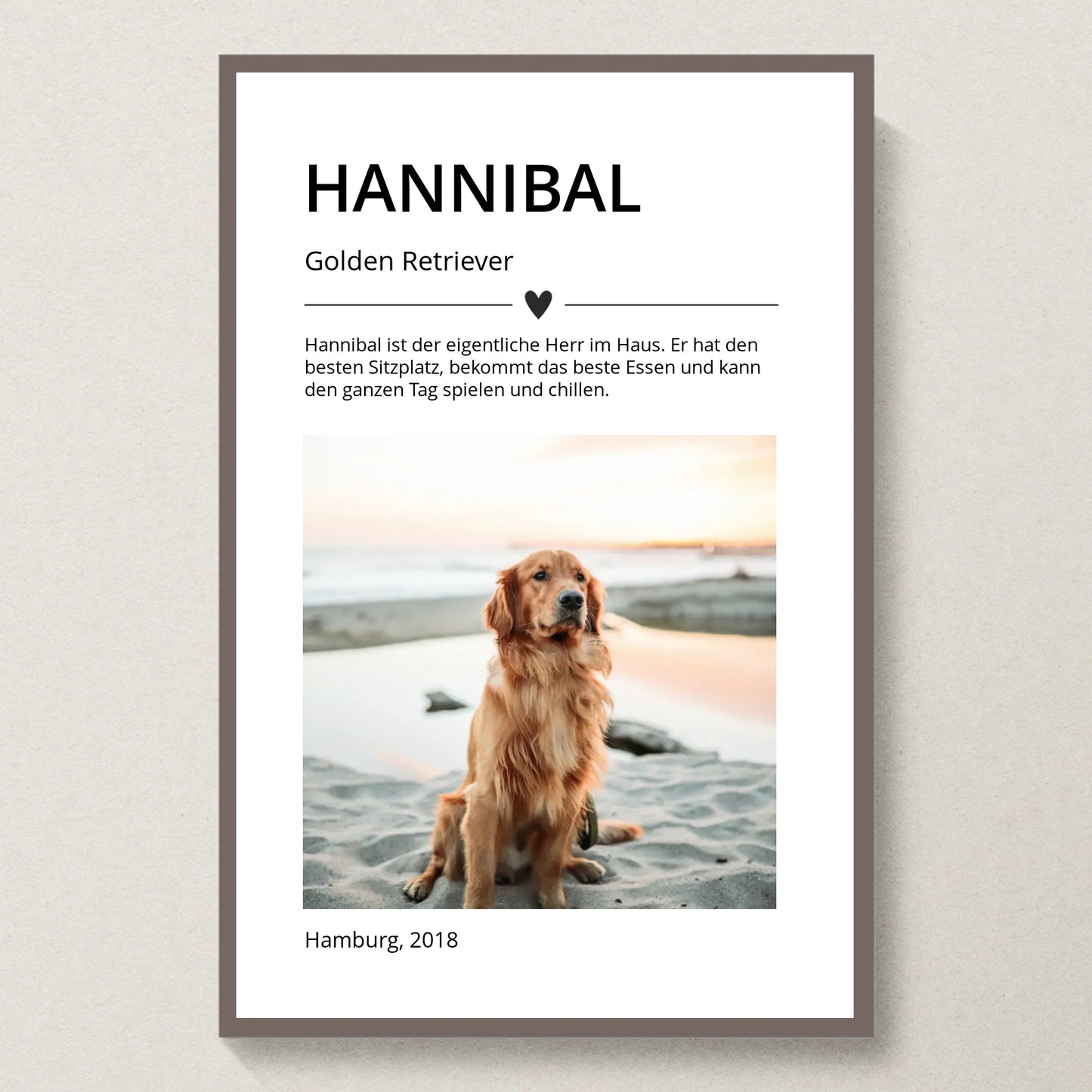 Poster 20x30 Eiche Rahmen (2)