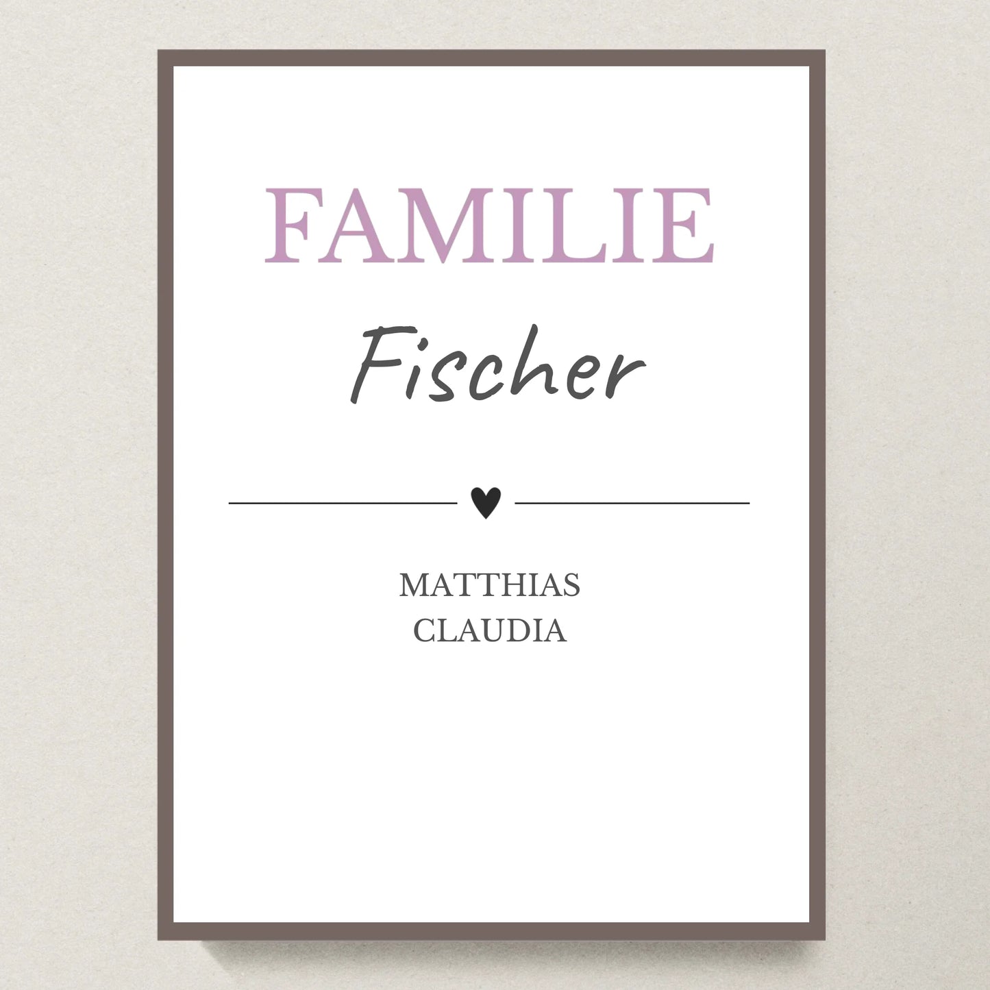 Poster 30x40 Eiche Rahmen