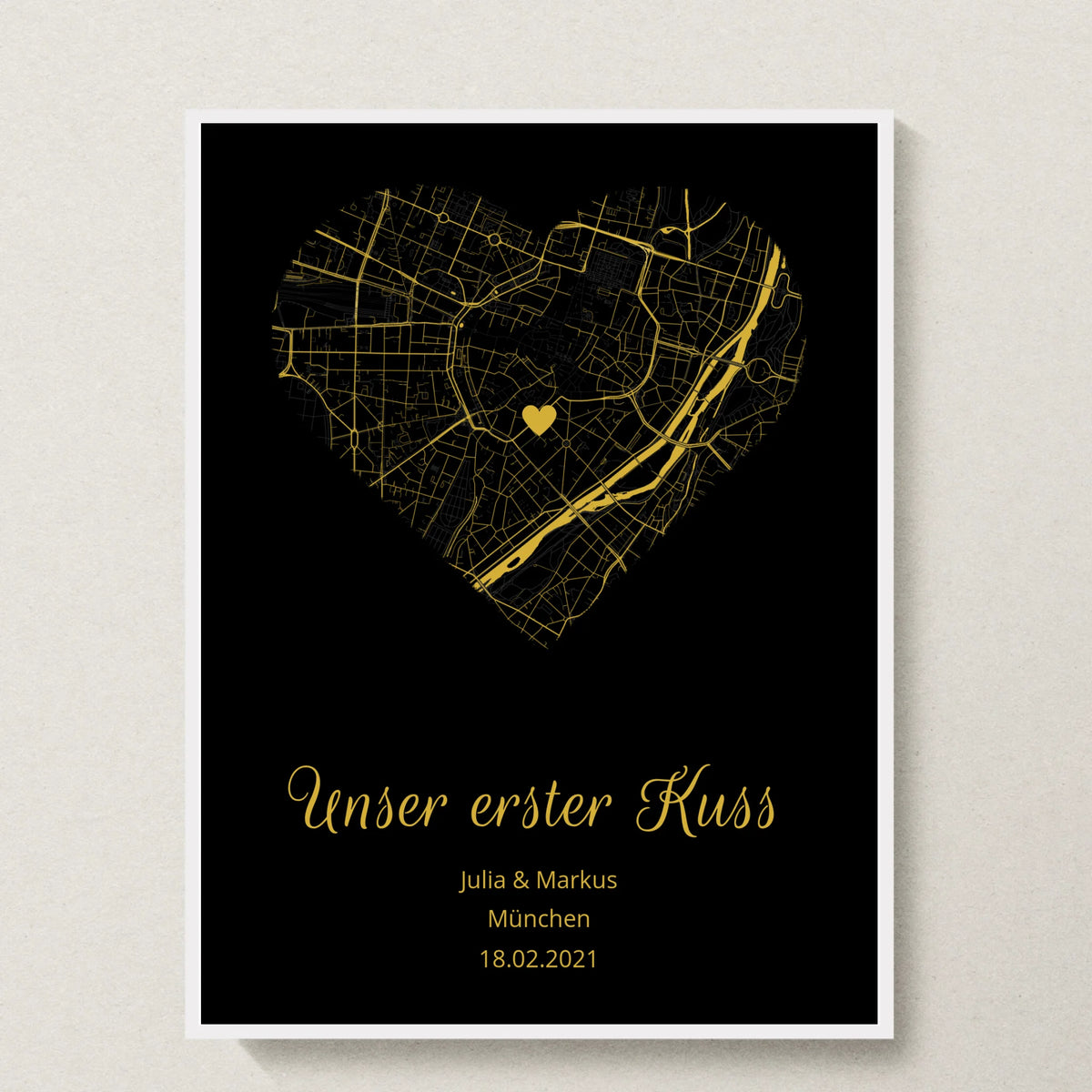 Poster 30x40 weißer Rahmen