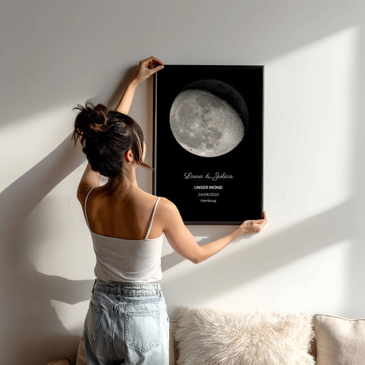 Poster "Unser Mond"