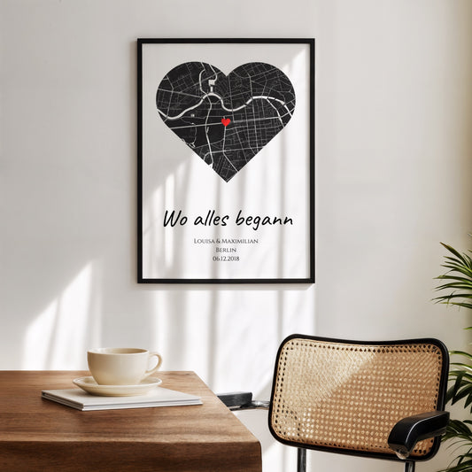 Poster "Wo alles begann"